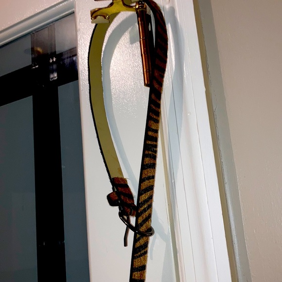 free press Accessories - Free Press Black and tan zebra print belt size L